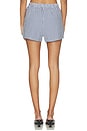 view 4 of 6 Hendrix Dolphin Shorts in Navy Gingham