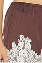 view 6 of 6 Sandra Shorts in Chocolate Satin