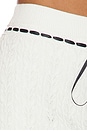view 6 of 6 Simone Mini Skort in Ivory Knit