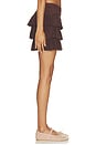 view 4 of 6 FALDA-PANTALÓN MARLEY  in Brown Pointelle Knit