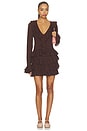 view 6 of 6 FALDA-PANTALÓN MARLEY  in Brown Pointelle Knit