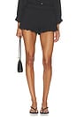 view 1 of 6 Cannes Shorts in Black Eyelet