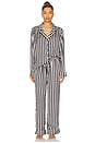 view 1 of 3 Classic Pj Set in Midnight Stripe