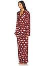 view 3 of 4 Classic Pj Set in Red Wine Silky