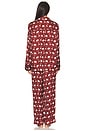 view 4 of 4 Classic Pj Set in Red Wine Silky