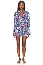 view 4 of 5 Beauty Sleep Pj Set in Navy Salty Sardines Silky