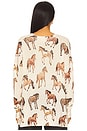 view 3 of 4 Bonfire Sweater in Wild Horses Knit