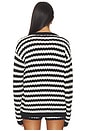 view 4 of 5 Inez Cardigan in Black & White