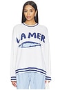 view 1 of 4 JERSEY SETTLE in La Mer Graphic Knit