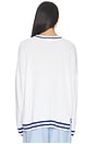 view 3 of 4 JERSEY SETTLE in La Mer Graphic Knit