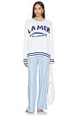 view 4 of 4 JERSEY SETTLE in La Mer Graphic Knit