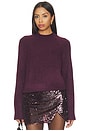 view 1 of 4 JERSEY EMERSON  in Merlot Knit