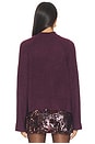 view 4 of 4 JERSEY EMERSON  in Merlot Knit