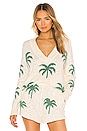 view 1 of 4 Gilligan Sweater in Palm Tree Knit