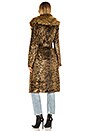 view 4 of 4 Minnelli Faux Fur Jacket in Cheetah