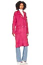 view 3 of 5 Melrose Sweater Jacket in Hot Pink