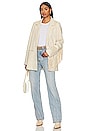 view 5 of 5 Sierra Fringe Jacket in Cream Faux Suede