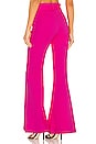 view 3 of 4 DJ Flare Pant in Hot Pink