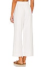 view 3 of 4 Peggy Pants in White Linen