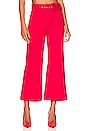 view 1 of 4 Dj Cropped Pants in Red