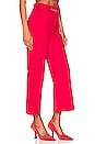 view 2 of 4 Dj Cropped Pants in Red