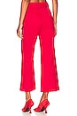 view 3 of 4 Dj Cropped Pants in Red
