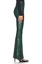 view 3 of 6 Mercury Bells Pant in Emerald Sequins