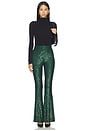 view 5 of 6 Mercury Bells Pant in Emerald Sequins