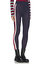 view 1 of 6 Cozy Leggings in Navy Race Stripe Knit