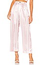 view 1 of 4 Kensington Pants in Slipper Stripe Sheen