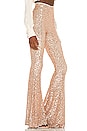 view 2 of 5 Flash Pants in Rose Gold Sequins