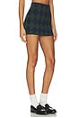 view 2 of 6 Cher Mini Skort in Oxford Argyle Knit