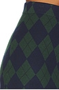 view 6 of 6 Cher Mini Skort in Oxford Argyle Knit