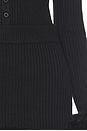 view 6 of 6 Fran Mini Skirt in Black Knit