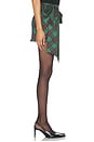view 3 of 6 Iva Bow Skirt in Mistletoe Plaid