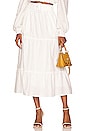view 1 of 4 MILEY MIDI 스커트 in Cream