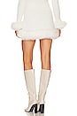 view 3 of 4 Fran Mini Skirt in White Knit
