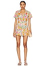 view 1 of 3 Outlaw Romper in Flower Market