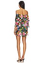 view 3 of 3 Triple Decker Romper in Midnight Botanical Floral