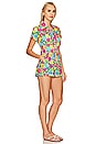 view 2 of 3 Cannon Romper in Bright Floral