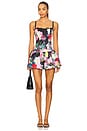 view 1 of 3 VESTIDO SKORT (SHORT-SAIA) TIFFANY in Moonlit Garden Gala Taffeta