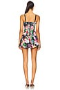 view 3 of 3 VESTIDO SKORT (SHORT-SAIA) TIFFANY in Moonlit Garden Gala Taffeta