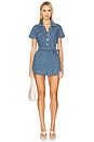 view 1 of 4 Stateside Romper in Hazy Blue