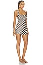 view 2 of 4 Rio Romper in Spiced Plaid
