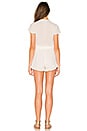 view 3 of 3 Riviera Romper in White Challis