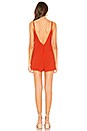 view 3 of 3 Addison Romper in Tropical Orange