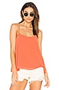 view 1 of 4 Carson Top in Papaya Chiffon