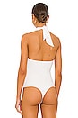 view 4 of 5 Jasmine Bodysuit in Bone Stretch
