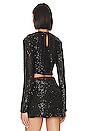 view 3 of 5 ТОП LAST CALL in Midnight Glitz Sequins