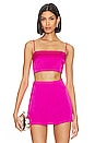 view 1 of 4 Clurb Crop Top in Hot Pink